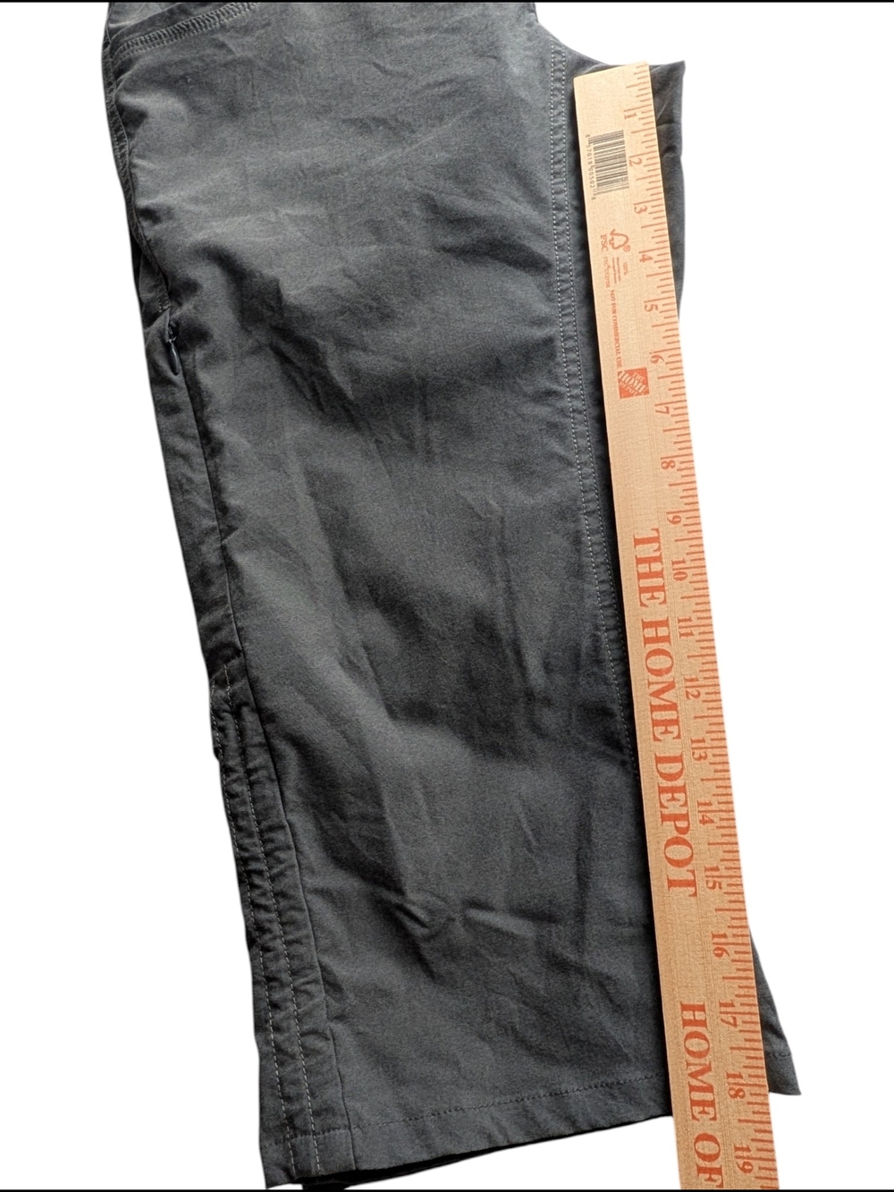 Kuhl Splash Capri Stretch Performance Hiking Trekking Climbing Trail 10 Gray - Picture 9 of 10